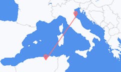 Flug frá Sétif, Alsír til Rimini, Ítalíu