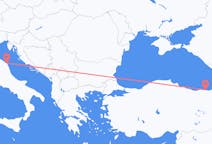 Flyrejser fra Trabzon til Ancona