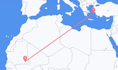 Рейсы из Немы, Мавритания в Икарию, Греция