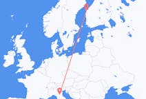 Flights from Bologna to Vaasa