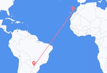 Flyreiser fra Foz do Iguaçu, Brasil til Lanzarote, Spania