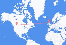 Flyrejser fra Calgary, Canada til Edinburgh, Skotland