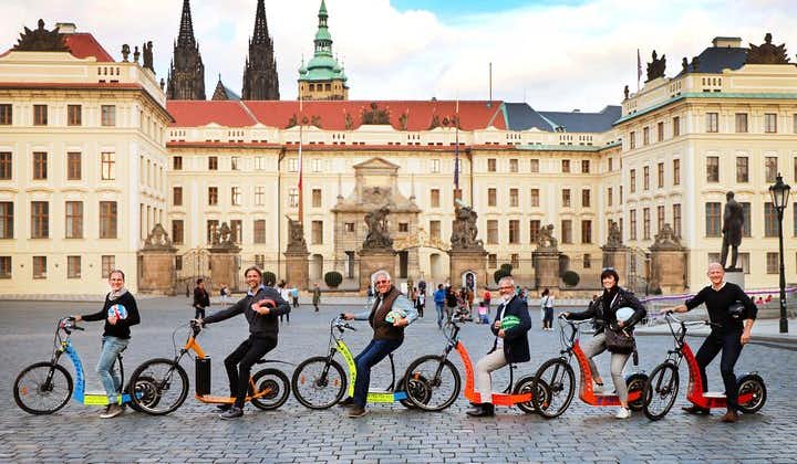 Prague: electric scooter & E-bike live guided tour