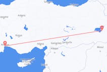 Flyrejser fra Antalya, Tyrkiet til Van, Tyrkiet