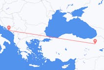 Flyreiser fra Dubrovnik, Kroatia til Erzurum, Tyrkia