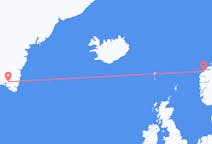 Flights from Narsarsuaq to Ålesund