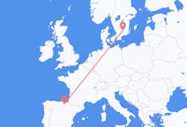 Vuelos de Vitoria-Gasteiz, España a Växjö, Suecia