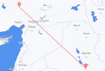 出发地 伊拉克出发地 納杰夫目的地 土耳其開塞利的航班