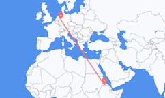 出发地 埃塞俄比亚希雷目的地 德国多特蒙德的航班