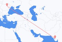 Flights from Kandla, India to Bacău, Romania