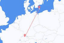 Flyreiser fra Bornholm, Danmark til Zürich, Sveits