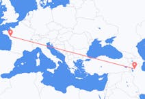 Flights from Tabriz, Iran to Nantes, France