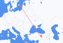 Flyreiser fra Palanga, Litauen til Malatya, Tyrkia