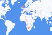 Flights from Dingleton, South Africa to Nottingham, England