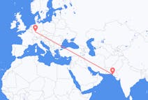 Flyreiser fra Karachi, til Frankfurt