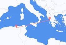 Vluchten van Constantine, Algerije naar Preveza, Griekenland
