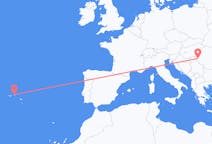 Flights from Terceira Island, Portugal to Timișoara, Romania