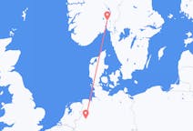 Flyreiser fra Oslo, Norge til Münster, Tyskland