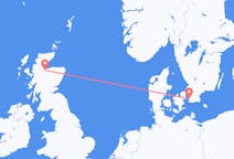 Flug frá Malmö til Inverness