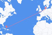 Flyreiser fra Crooked øy, Bahamas til Hamburg, Tyskland