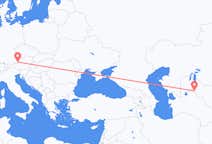Flights from Nukus to Salzburg