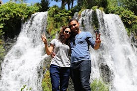 Private tour to Hin Areni winery, Shaki waterfall, Tatev monastery, Karahunj