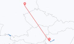 Fly fra Leipzig til Hévíz