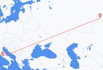 ตั๋วเครื่องบินจากเมืองKurgan, Kurgan Oblastไปยังเมืองโรม