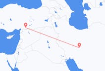 Flyreiser fra Isfahan, til Gaziantep