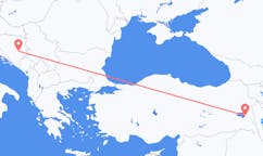 Flyrejser fra Sarajevo til Van