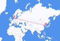 Flights from Seoul, South Korea to Aarhus, Denmark