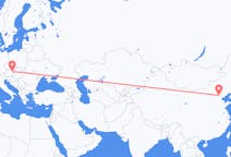 Flyreiser fra Beijing, Kina til Wien, Østerrike