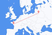 Flyreiser fra Vilnius, til Nantes