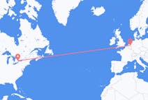 Flyg från Toronto, Kanada till Eindhoven, Nederländerna