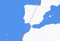 Vluchten van Essaouira naar Bilbao