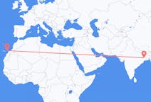 Flyreiser fra Durgapur, India til Ajuy, Spania