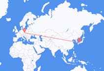 Flights from Okayama, Japan to Pardubice, Czechia