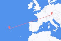 Loty z miasta Terceira do miasta Monachium