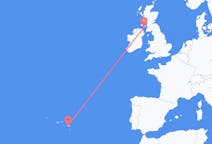 Flights from Ponta Delgada, Portugal to Campbeltown, the United Kingdom