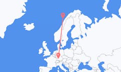 Flyg från Stuttgart, Tyskland till Leknes, Norge