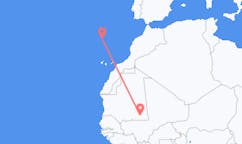 Flights from Nema to Porto Santo