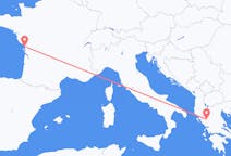 프랑스 라 로셸에서 출발해 그리스 이오안니나에게(으)로 가는 항공편