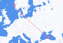 Flights from Sinop, Turkey to Haugesund, Norway