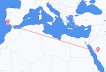 Flyreiser fra Medina, Saudi-Arabia til Faro, Portugal