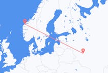 Flights from Kaluga, Russia to Ålesund, Norway