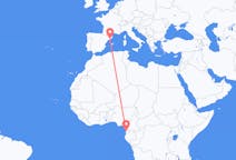 Flyreiser fra Bata, Ekvatorial-Guinea til Barcelona, Spania