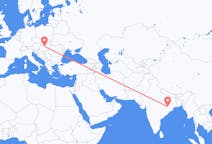 Flyg från Jhārsuguda, Indien till Budapest, Ungern