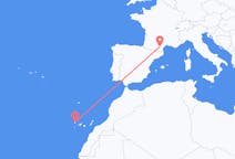 Flights from Carcassonne, France to Santa Cruz de La Palma, Spain