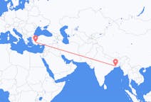Flights from Kolkata to Denizli