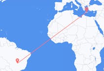Flyrejser fra Goiânia, Brasilien til Iraklio, Grækenland